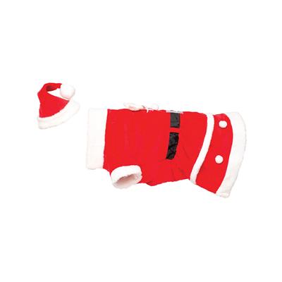 Santa-Paws Dog Dress Holiday Costume Set