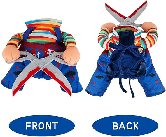 Scissors Style Doll Halloween Dog Costume