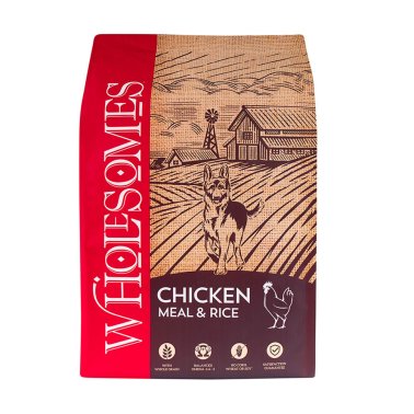 Wholesomes™ Chicken Meal and Rice Formula Adult Dry Dog Food - 40lbs