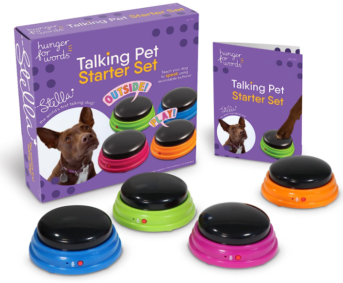 Hunger for Words Talking Pet Starter Set - 4 Piece Set