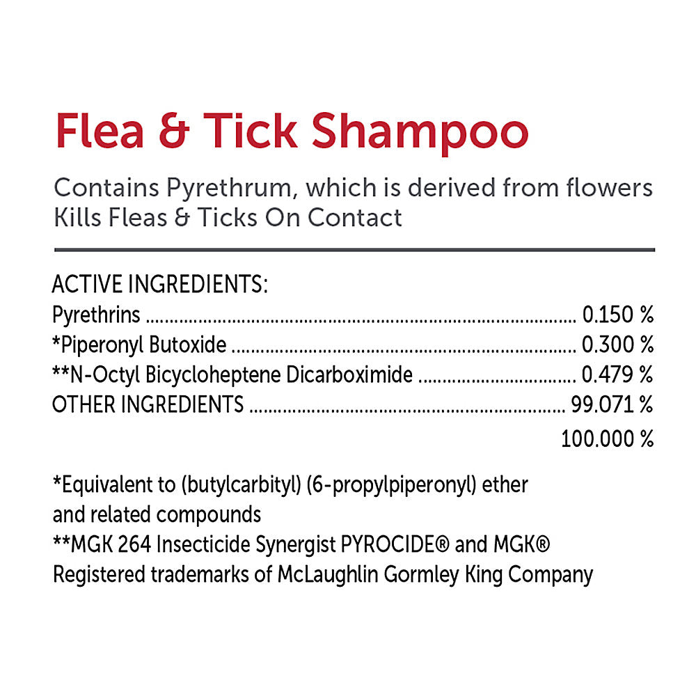 VETERINARY FORMULA ADVANCED Flea & Tick Shampoo - 16oz