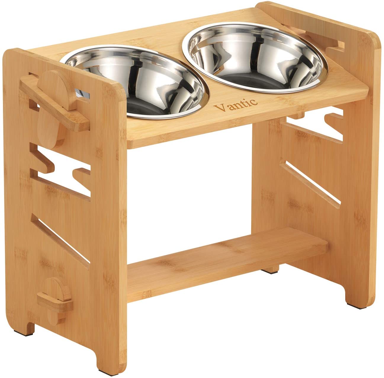 VANTIC Elevated Dog Bowls - Medium