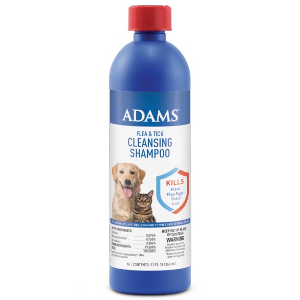 ADAMS Flea & Tick Shampoo - 12oz