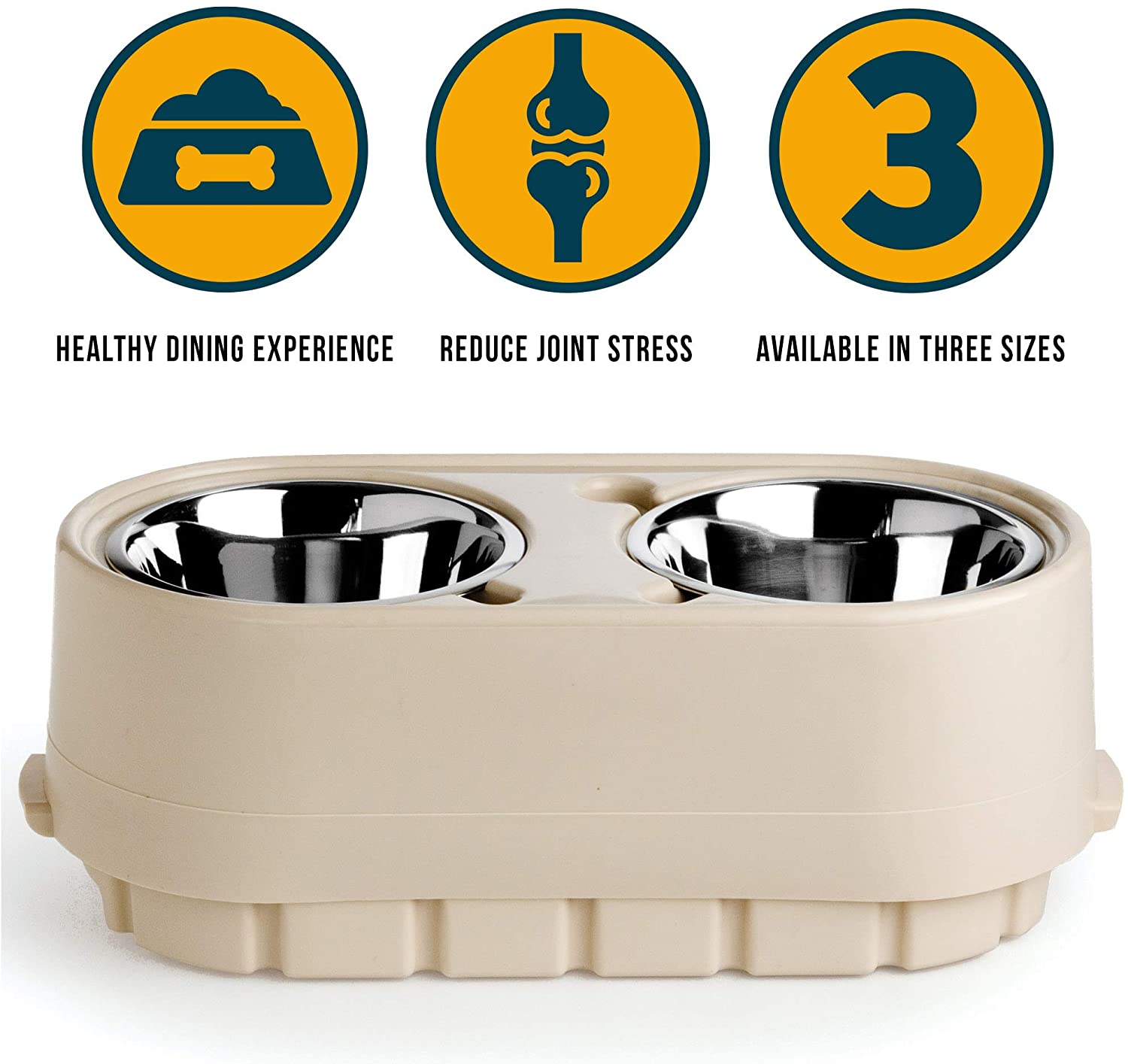 Store-N-Feed Elevated Dog Bowl