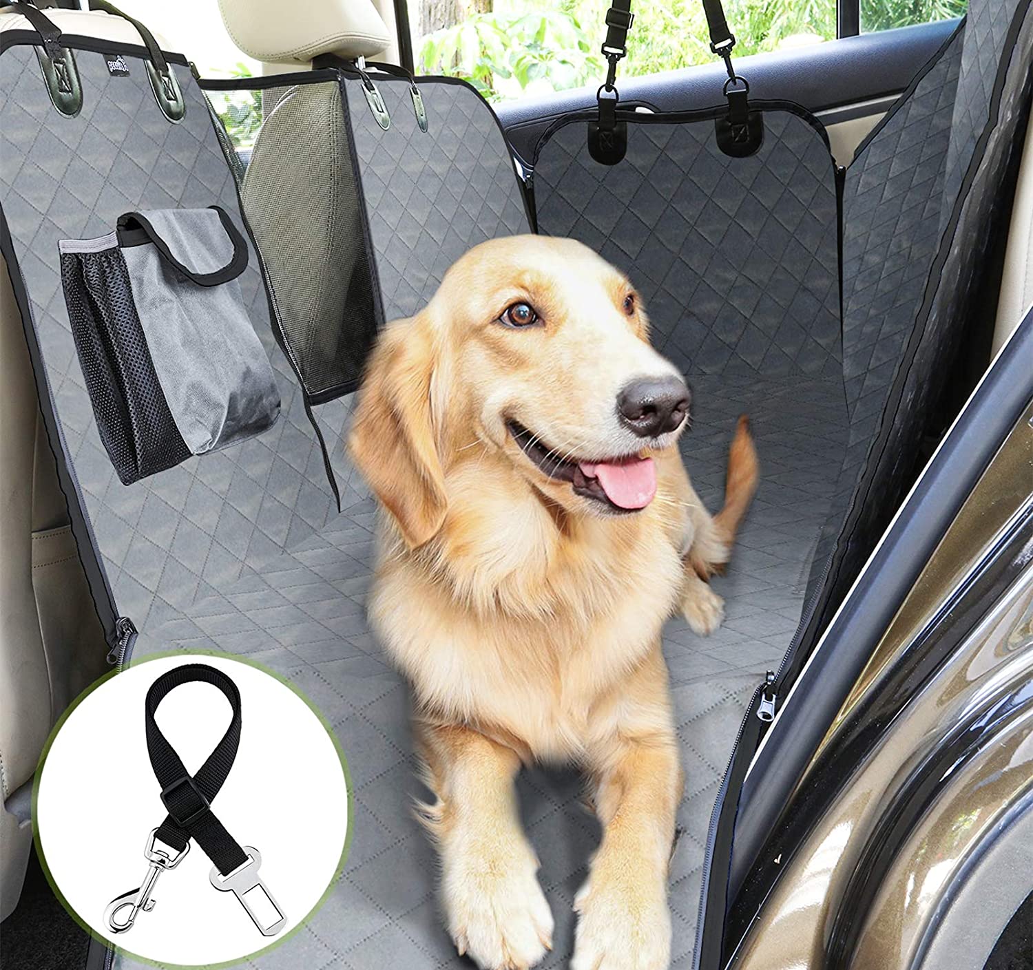 PECUTE Pet Car Hammock