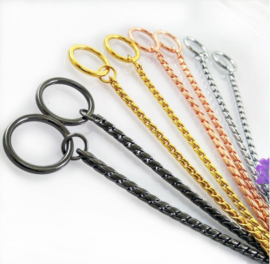 Training Snake P chain choke collar - 5mm