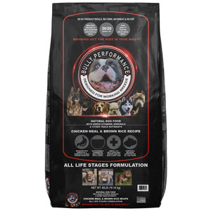 Bully Performance Natural Dog Food - 40Lb