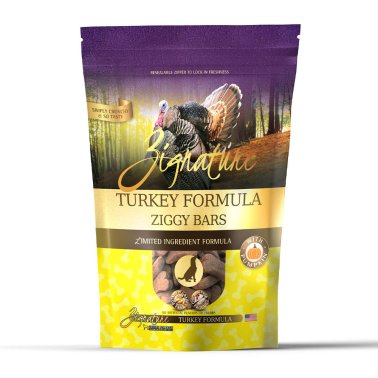 Zignature® Ziggy Bars Limited Ingredient Turkey Formula Dog Treats - 12 Oz