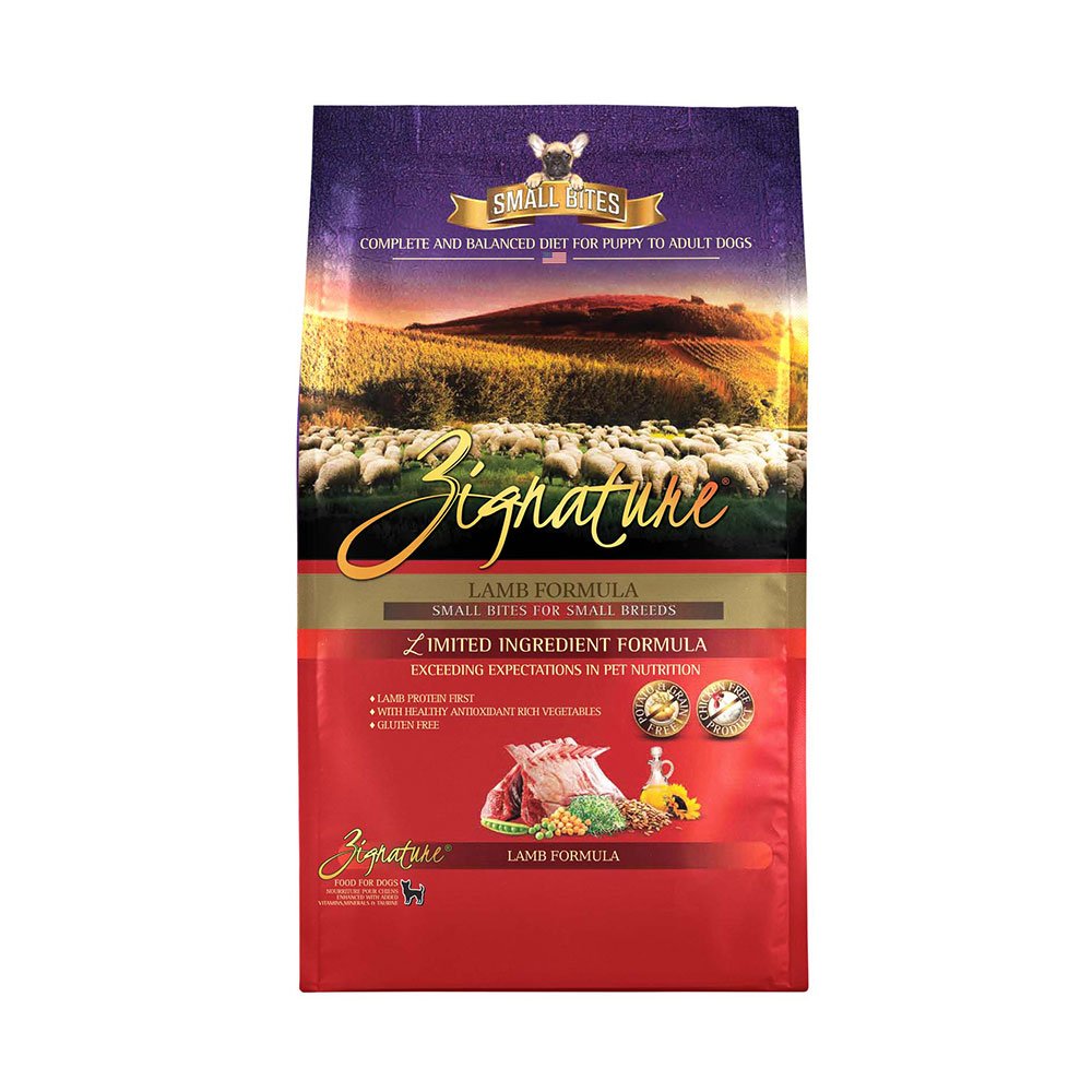Zignature® Small Bites Limited Ingredient Lamb Formula Dog Food - 4LB
