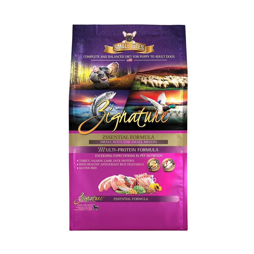 Zignature® Small Bites Limited Ingredient Zssential Formula Dog Food - 4LB