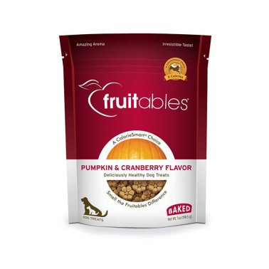 Fruitables® Pumpkin & Cranberry Crunchy Dog Treats - 7oz