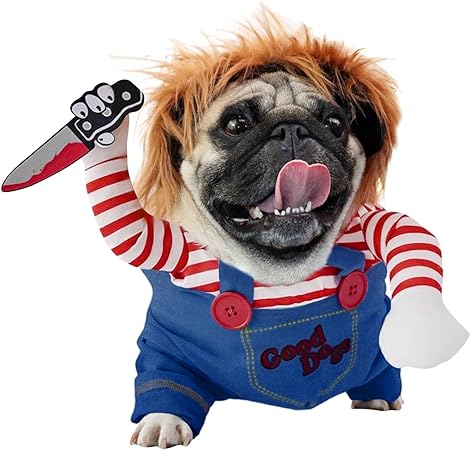 Chucky Halloween Dog Costume