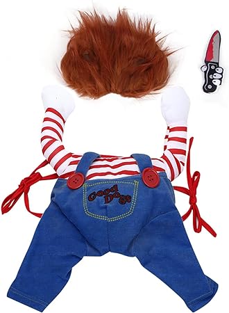 Chucky Halloween Dog Costume