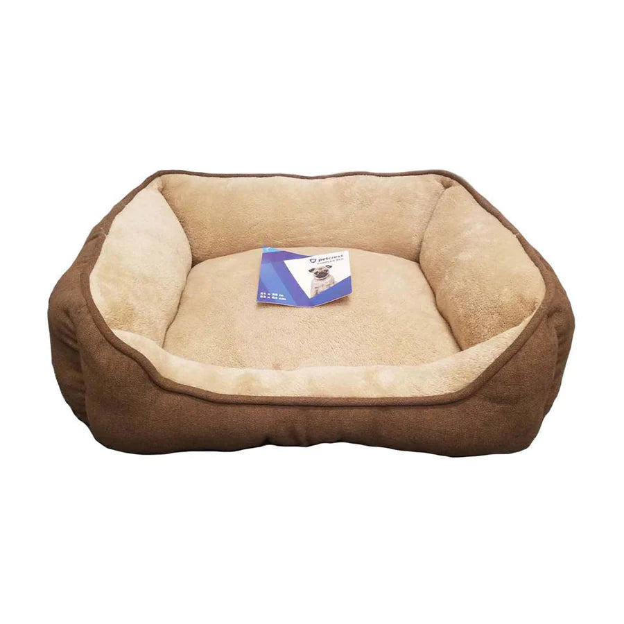 Petcrest® Cuddler Bed for Dogs & Cats - Brown - 25