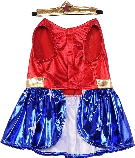 DC Comics Wonder Woman Halloween Dog Costume