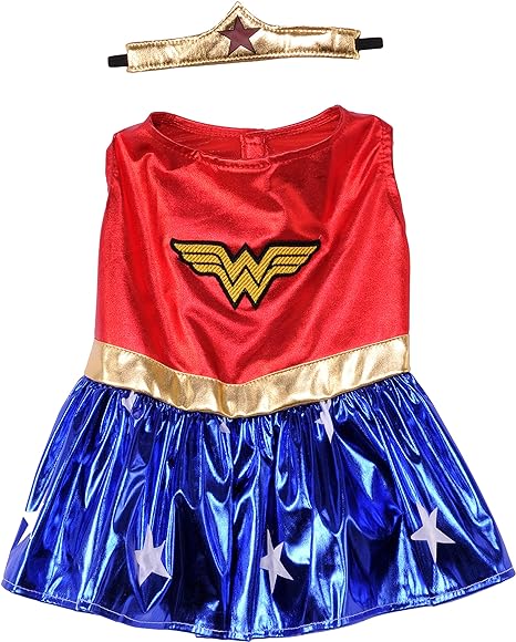 DC Comics Wonder Woman Halloween Dog Costume