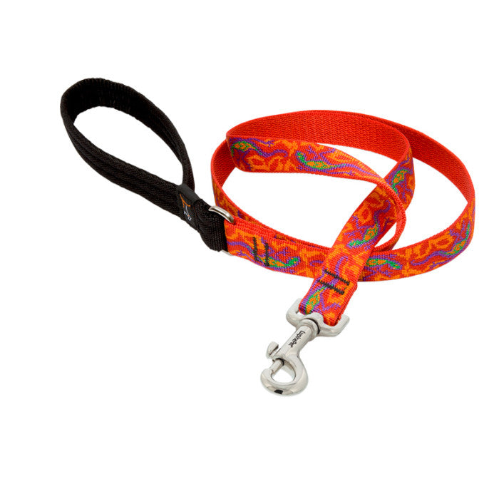 Lupine Originals Leash - Go Go Gecko - 6ft