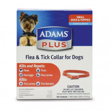 Adams™ Plus Flea & Tick Collar for Small Dog