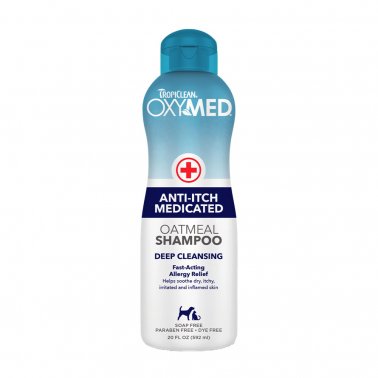 TropiClean OxyMed Medicated Anti Itch Shampoo - 20oz
