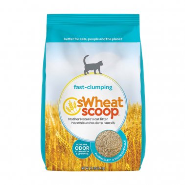 sWHEAT SCOOP Wheat-Based Natural Cat Litter - 12lb