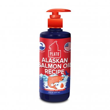 Plato Wild Alaskan Salmon Oil Dog Supplement - 8oz