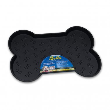 Loving Pets® Bella Spill-Proof Dog Mat - Large - Black