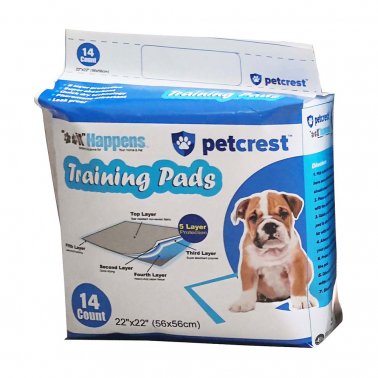 Petcrest Potty Training Pads - 14 Count