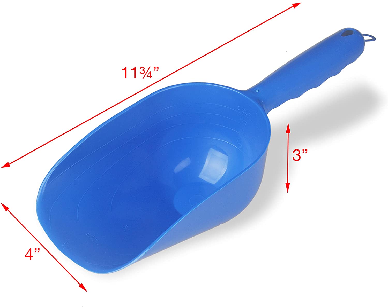 VAN NESS 2 Cup Capacity Pet Food Scoop