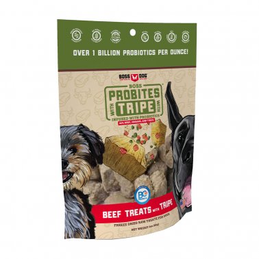 Boss Dog® Probites® Freeze Dried Raw Beef Treats with Tripe for Dogs - 3oz
