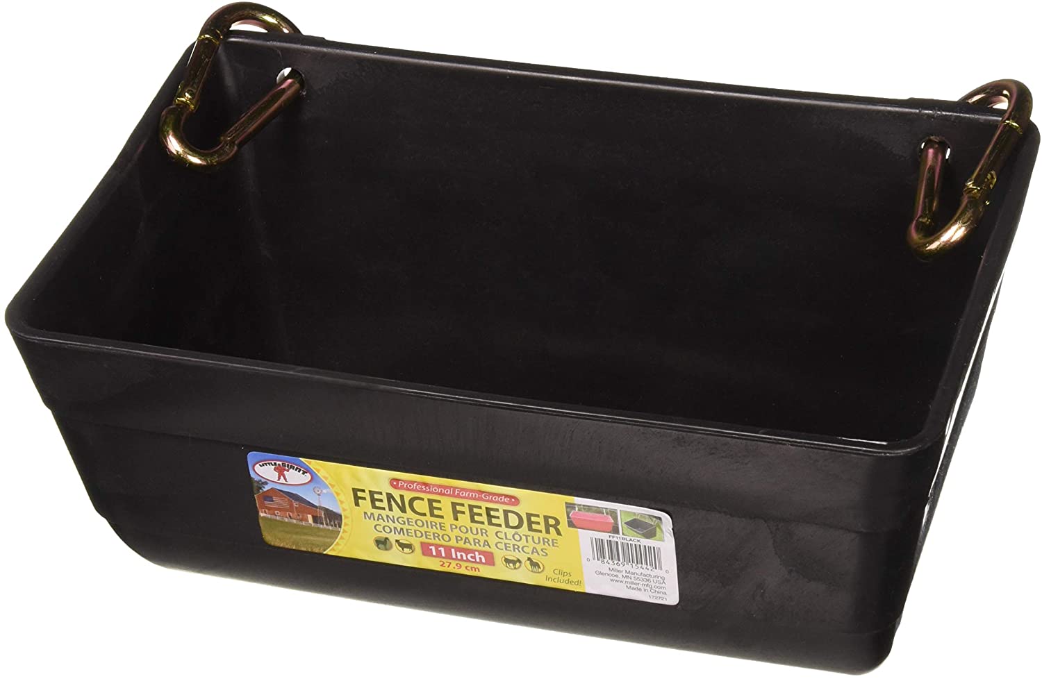 LITTLE GIANT Fence Feeders With Clips, 11-Inch