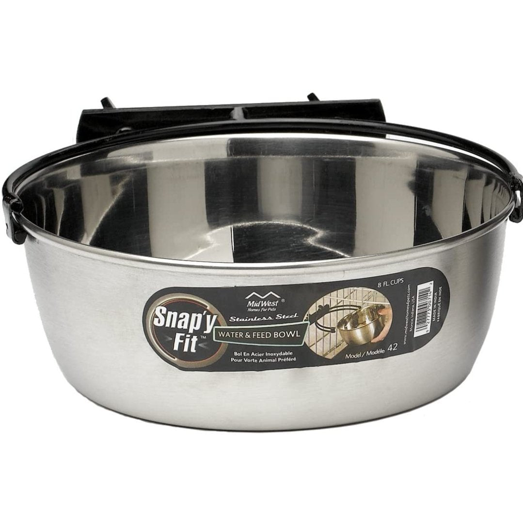 Midwest Homes for Pets Snap'y Fit - 2 Quart