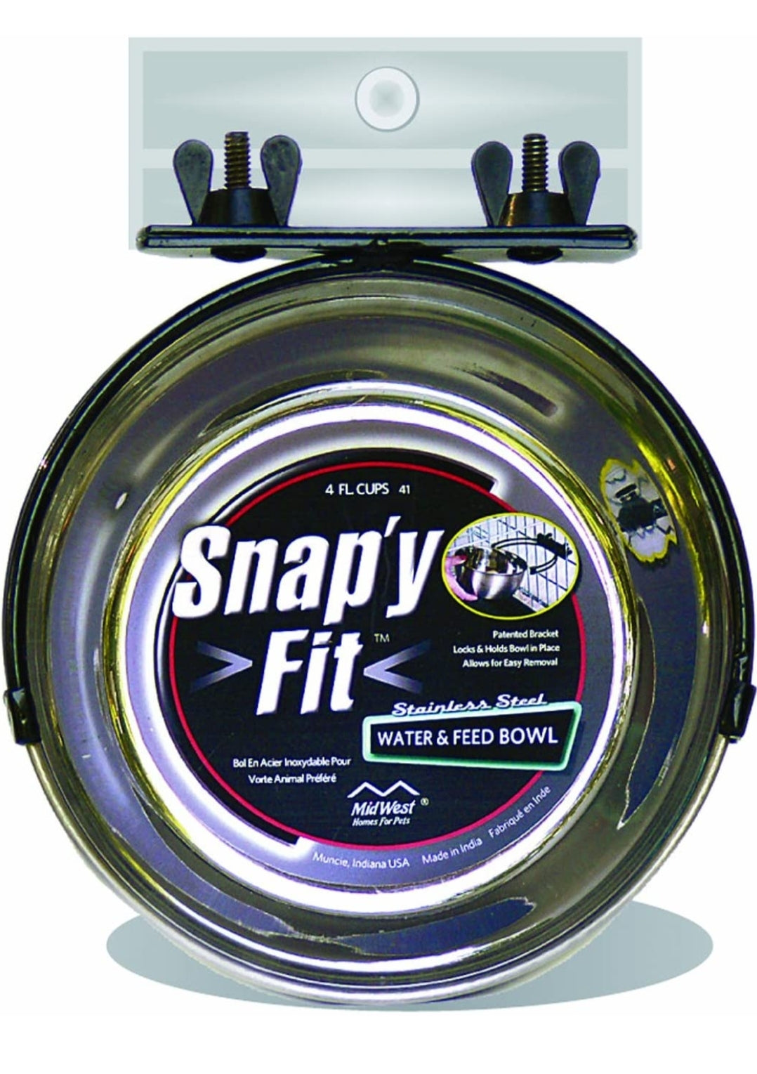 Midwest Homes for Pets Snap'y Fit - 1 Quart